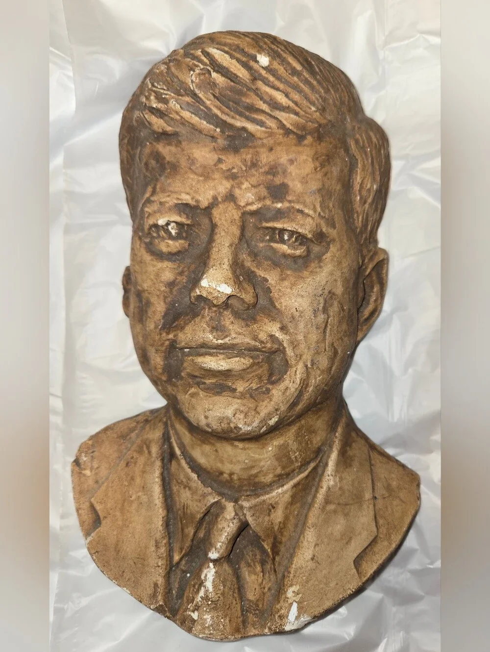 Bronze-Colored JFK Bust